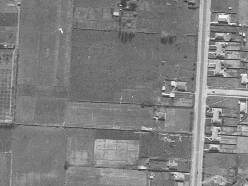 40A Lambeth Crescent from the air, 1940-1944