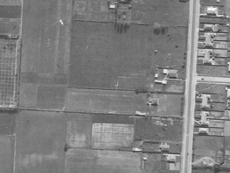 37 Lambeth Crescent from the air, 1940-1944