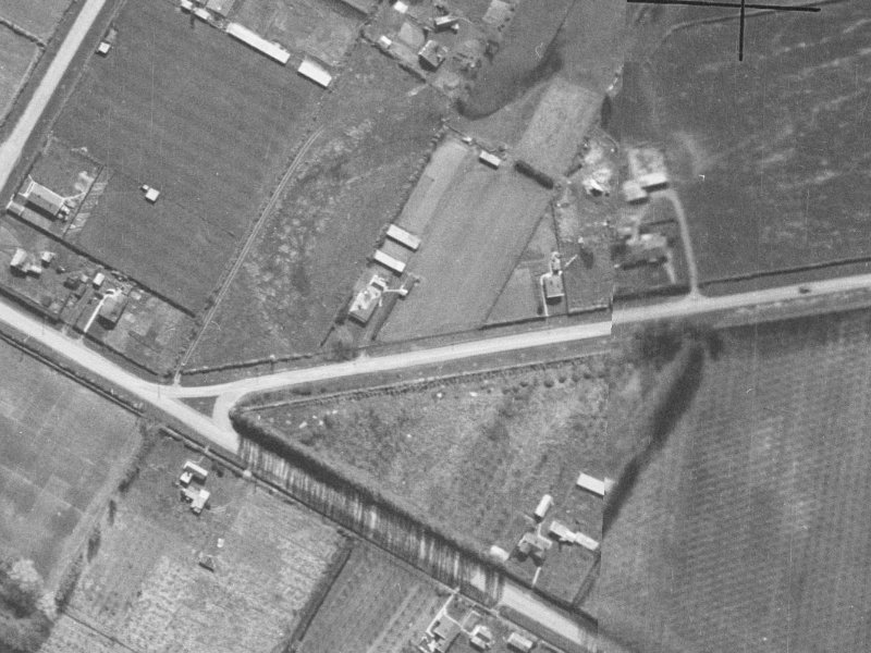2 Kimberley Street from the air, 1940-1944