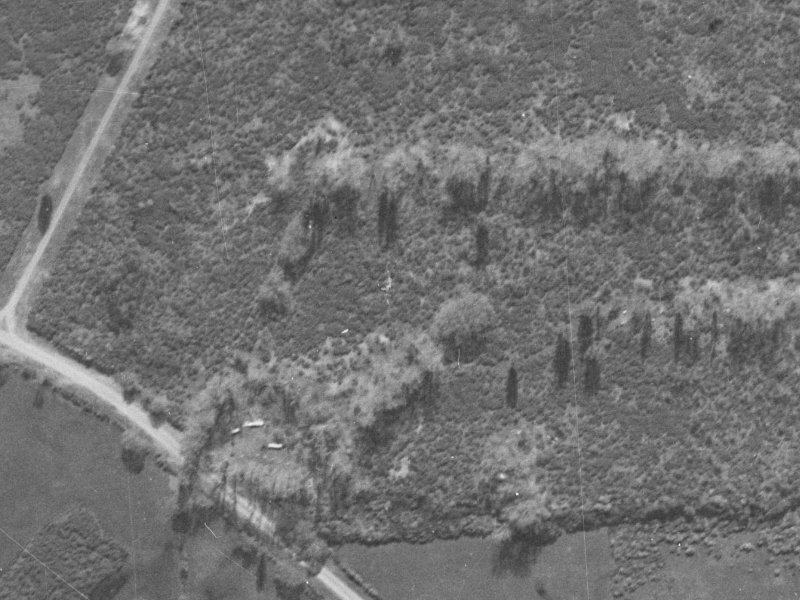 76 Cottonwood Street from the air, 1940-1944