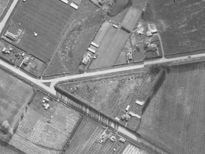 12 Veitches Road from the air, 1940-1944