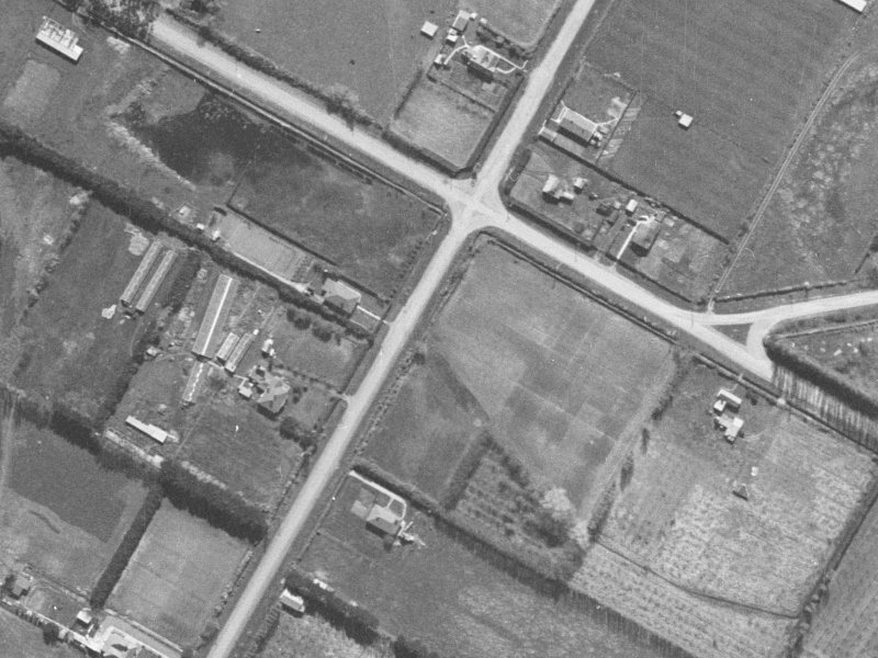 106 Highsted Road from the air, 1940-1944