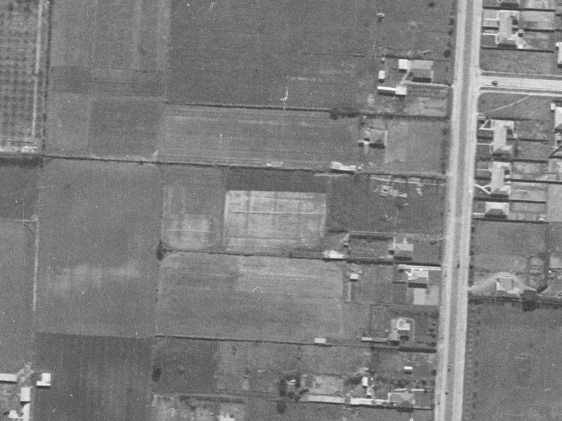 30 Lambeth Crescent from the air, 1940-1944