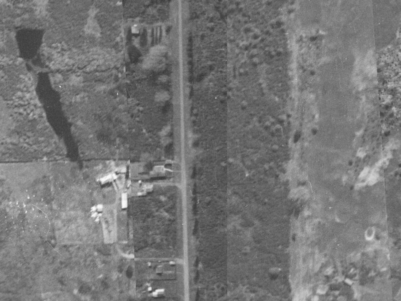 448 Bower Avenue from the air, 1940-1944