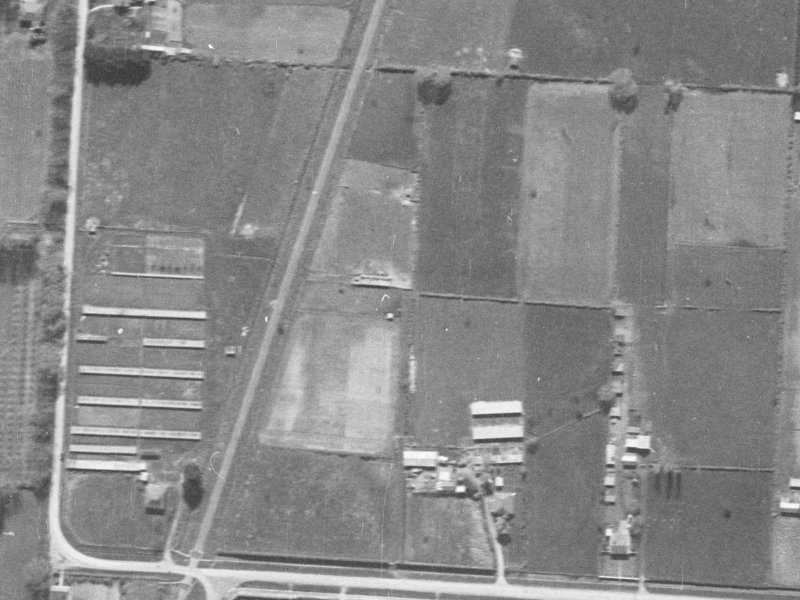 Uxbridge Street from the air, 1940-1944