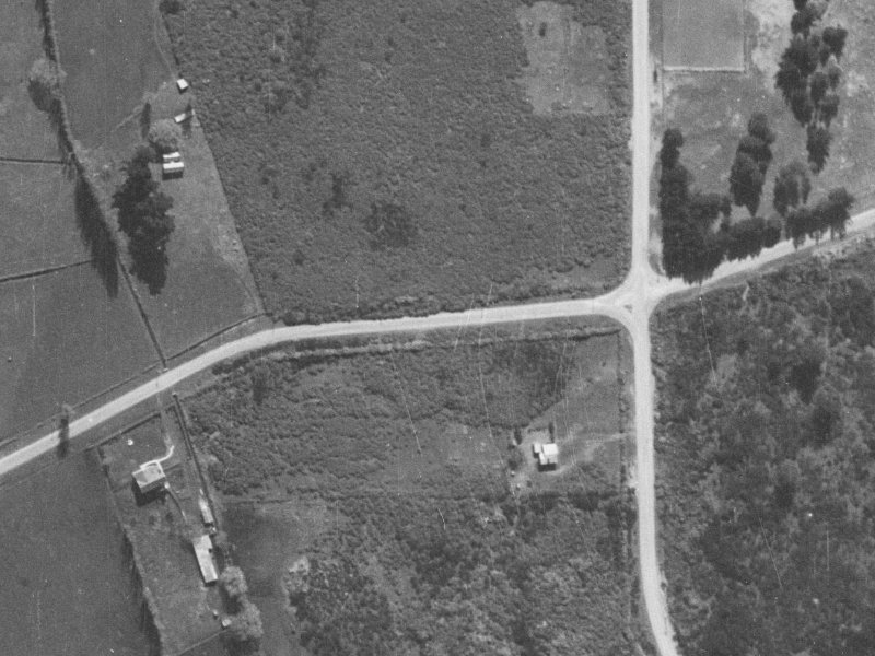 90–100 Greenhaven Drive from the air, 1940-1944