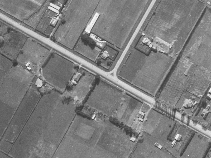 515 Harewood Road from the air, 1940-1944
