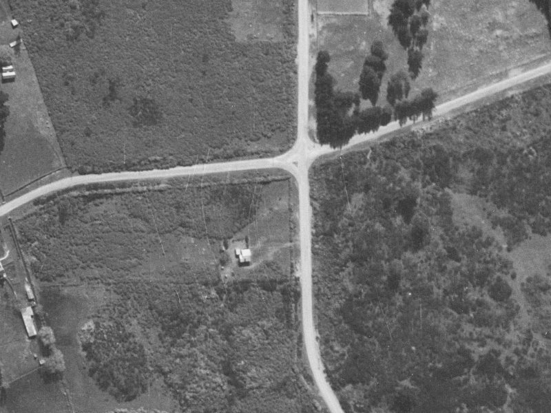 279-283 Burwood Road from the air, 1940-1944