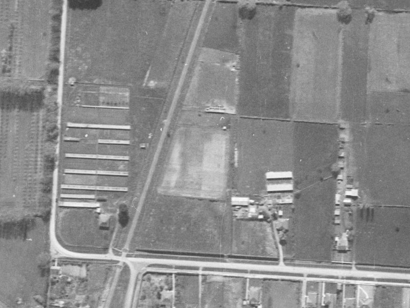 9 Uxbridge Street from the air, 1940-1944