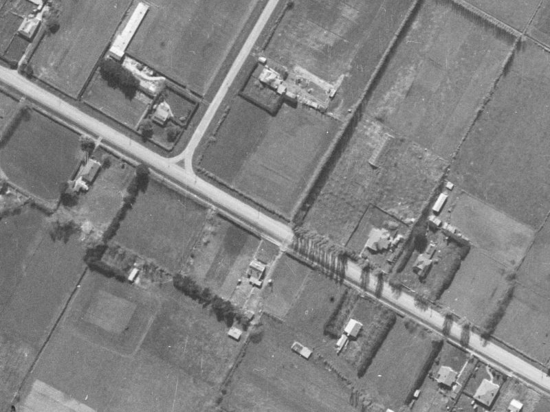496-498 Harewood Road from the air, 1940-1944