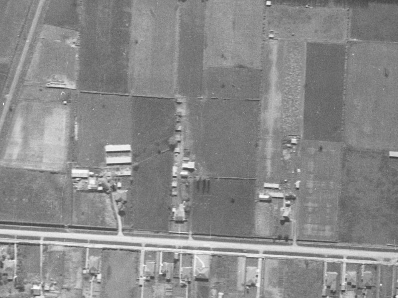 16 Paddington Street from the air, 1940-1944