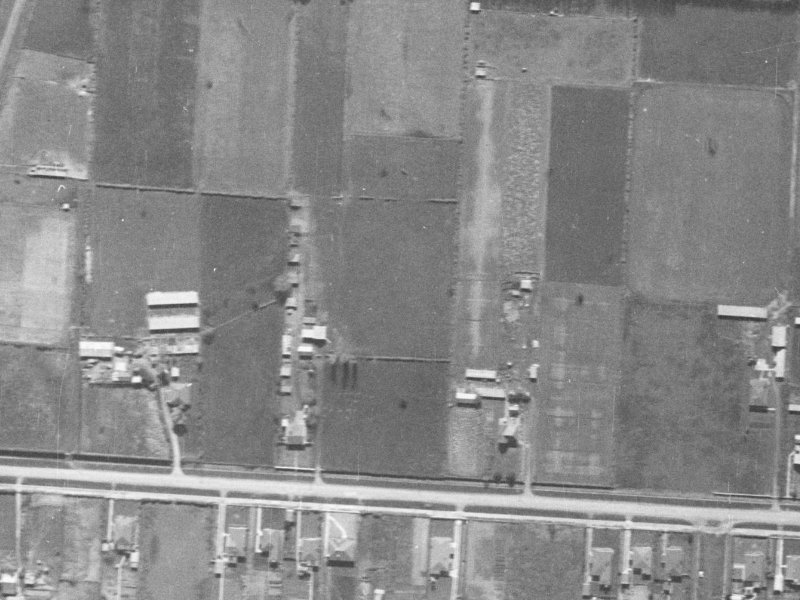 18 Paddington Street from the air, 1940-1944