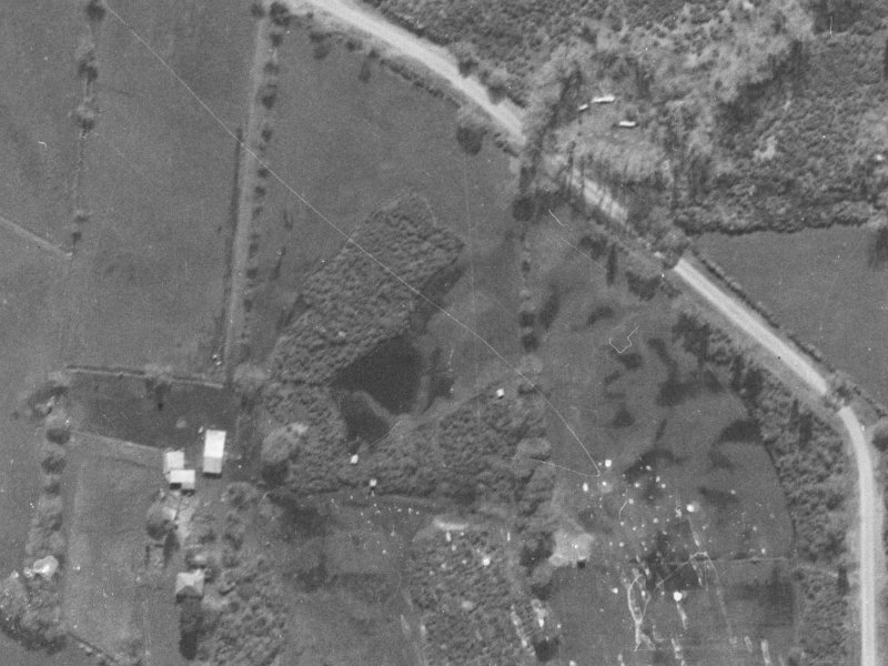 12 Medina Crescent from the air, 1940-1944