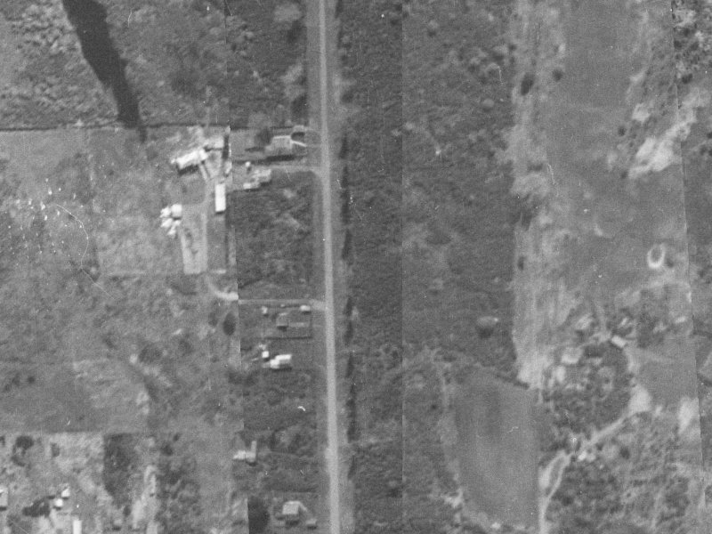 438 Bower Avenue from the air, 1940-1944
