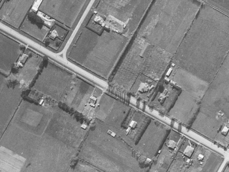 454 Harewood Road from the air, 1940-1944