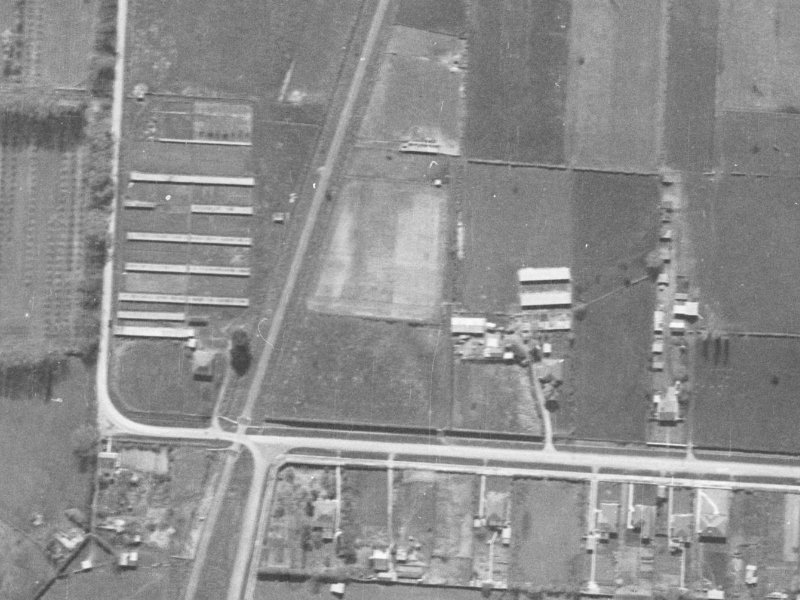 5 Uxbridge Street from the air, 1940-1944