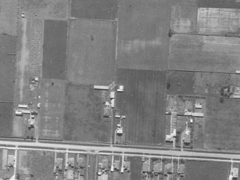 40E Paddington Street from the air, 1940-1944