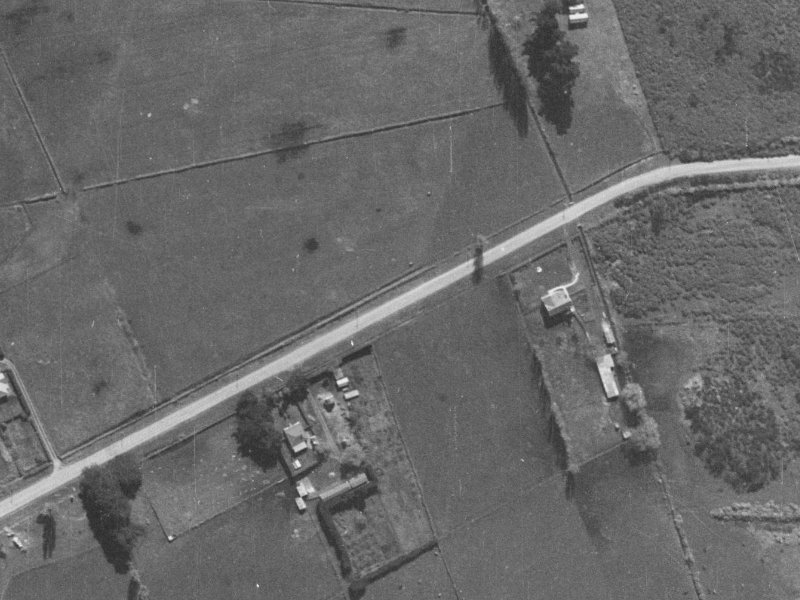 175–185 Mairehau Road from the air, 1940-1944