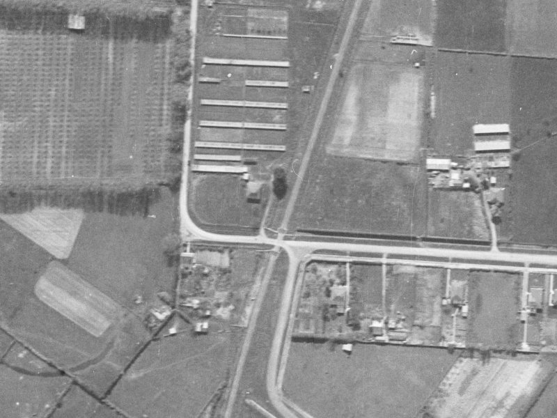 108 Northcote Road from the air, 1940-1944