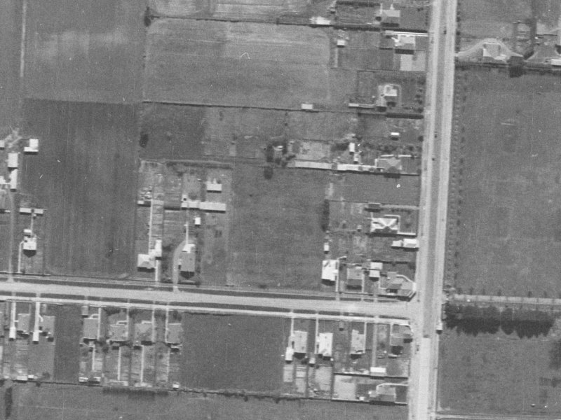 14 Northcote Road from the air, 1940-1944