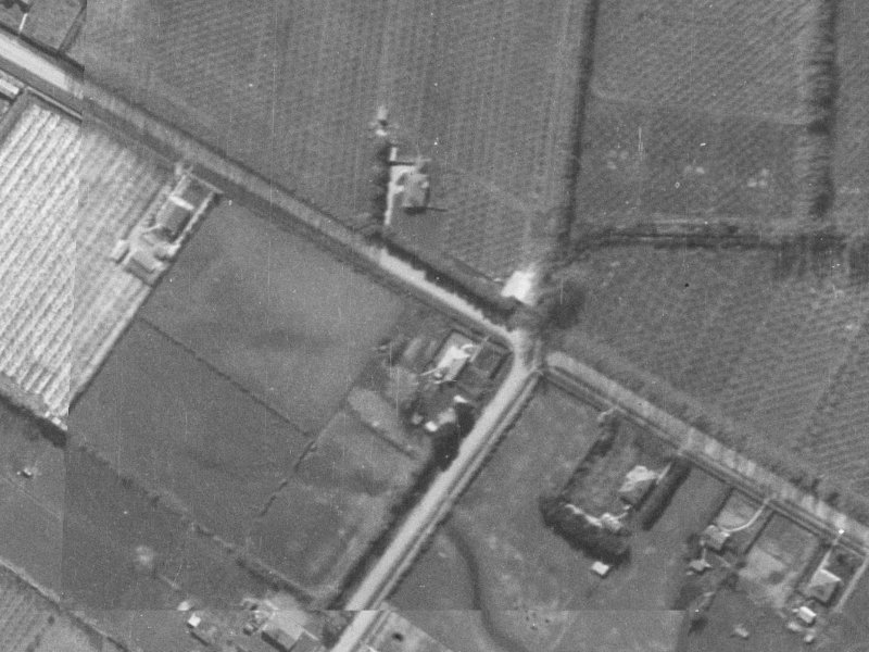 181 Sawyers Arms Road from the air, 1940-1944