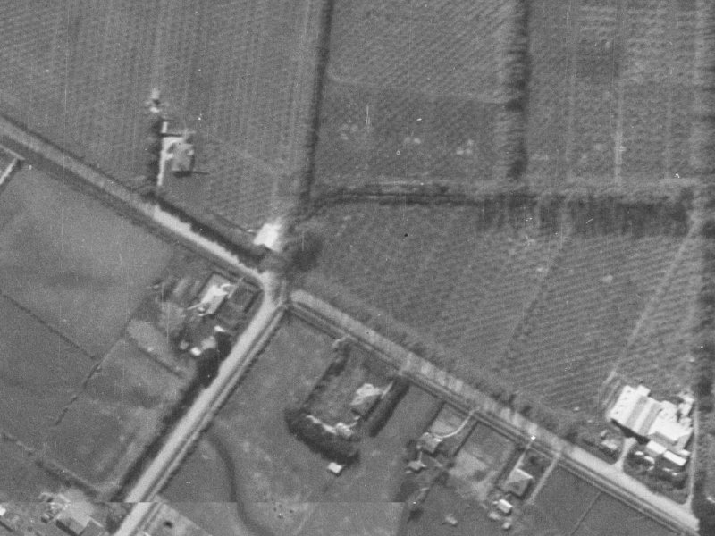 164 Northcote Road from the air, 1940-1944