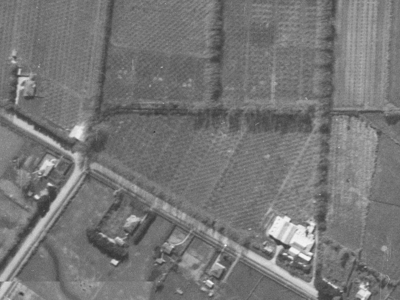 156 Northcote Road from the air, 1940-1944