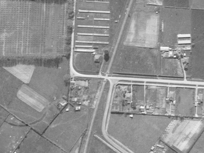 108 Northcote Road from the air, 1940-1944
