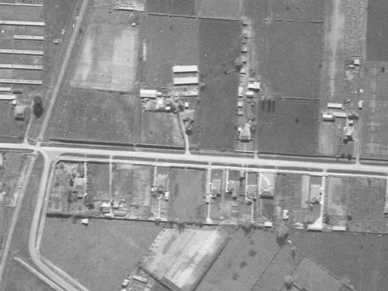 86 Northcote Road from the air, 1940-1944