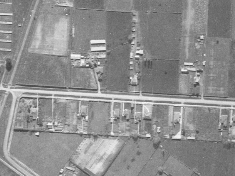 82 Northcote Road from the air, 1940-1944