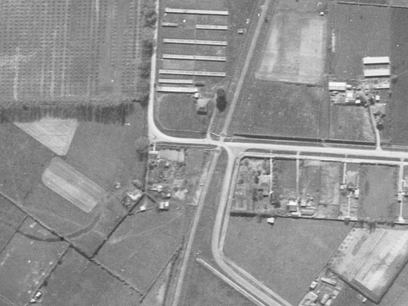 110E Northcote Road from the air, 1940-1944