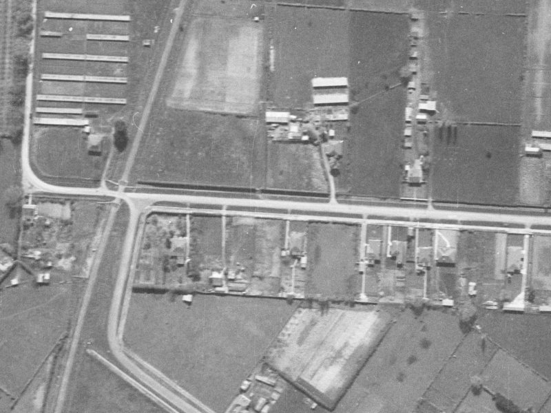 Northcote Road from the air, 1940-1944