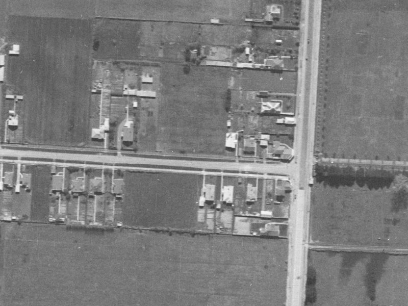 12 Northcote Road from the air, 1940-1944