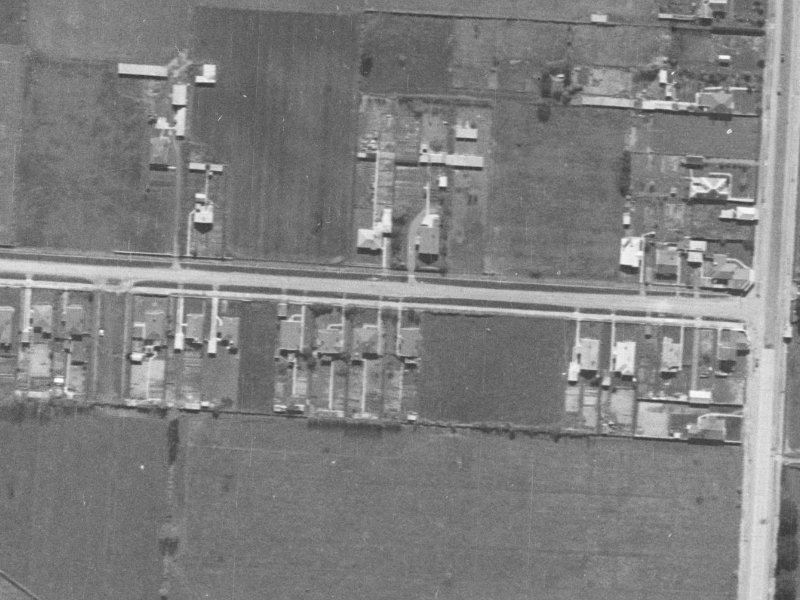21 Northcote Road from the air, 1940-1944