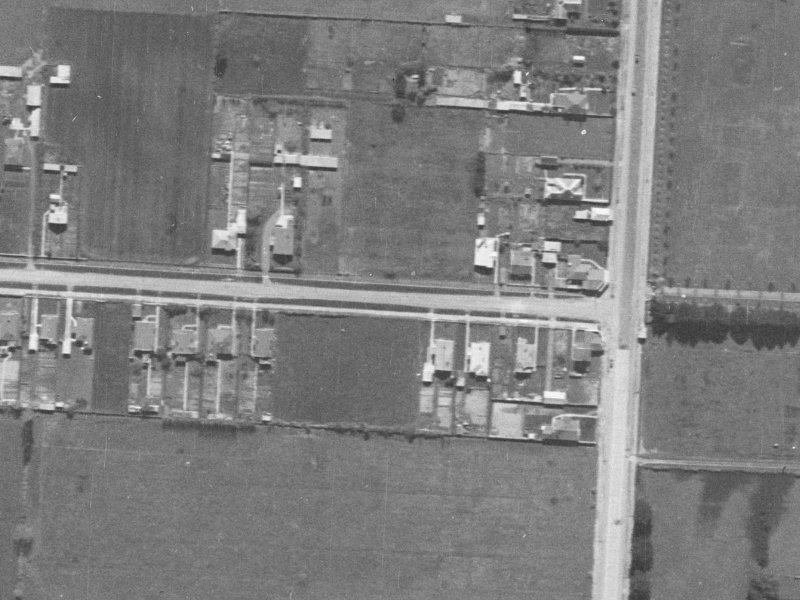 16B Northcote Road from the air, 1940-1944