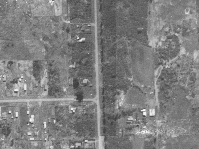 413 Bower Avenue from the air, 1940-1944
