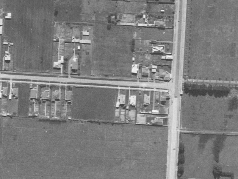 9 Northcote Road from the air, 1940-1944