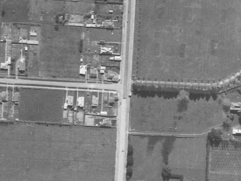 191 Main North Road from the air, 1940-1944