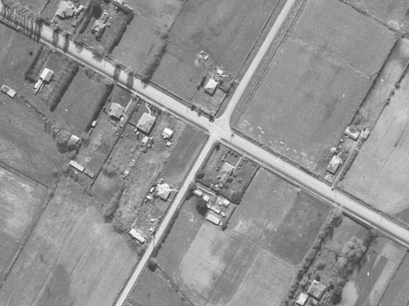 123 Breens Road from the air, 1940-1944