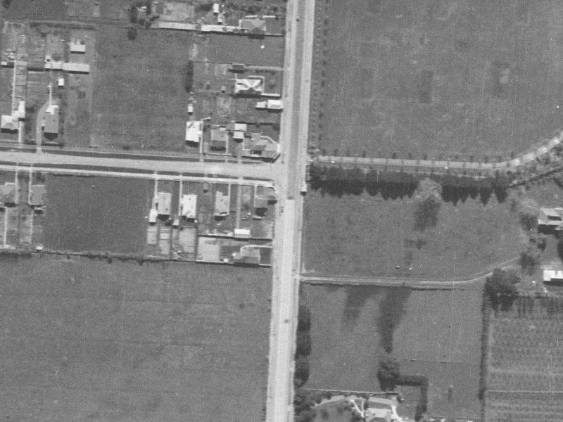 183 Main North Road from the air, 1940-1944