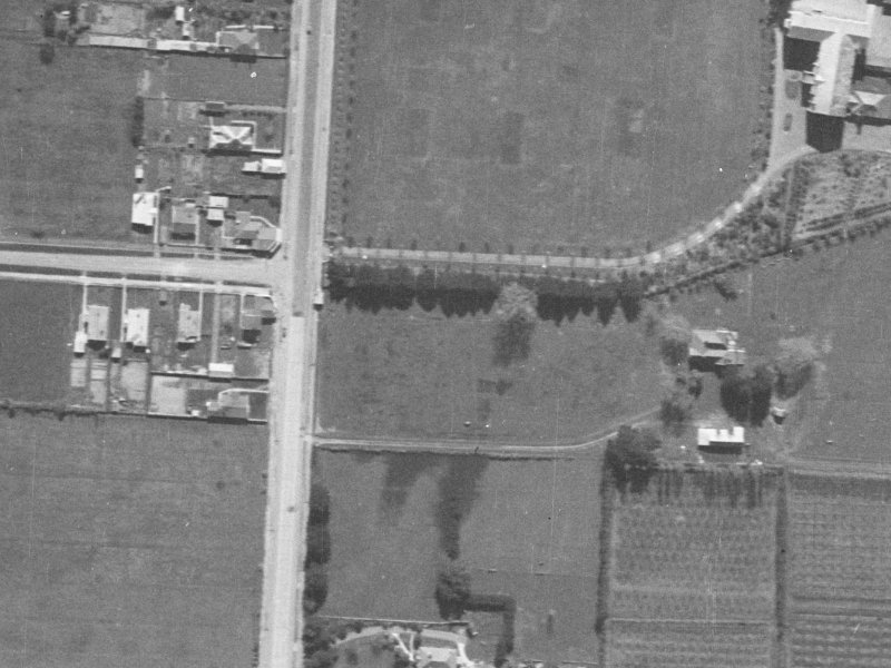 208B Main North Road from the air, 1940-1944