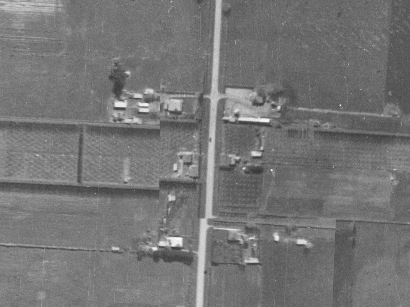 42A Grimseys Road from the air, 1940-1944