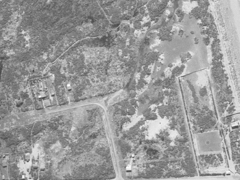 Larnach Street from the air, 1940-1944
