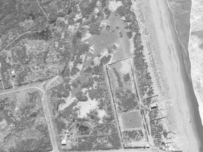 8 Larnach Street from the air, 1940-1944