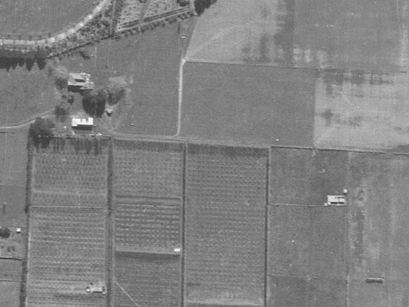 74 Sarabande Avenue from the air, 1940-1944