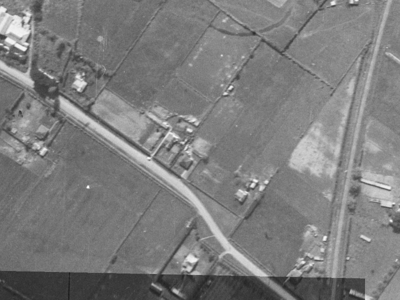 122 Sawyers Arms Road from the air, 1940-1944