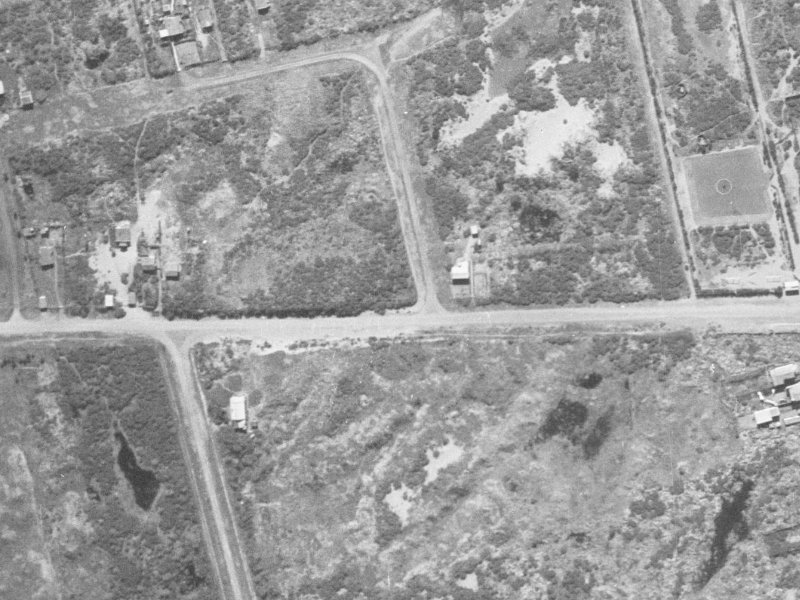 26-28 Beach Road from the air, 1940-1944