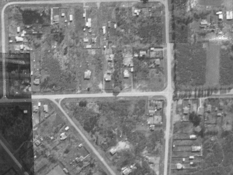 146B Beach Road from the air, 1940-1944