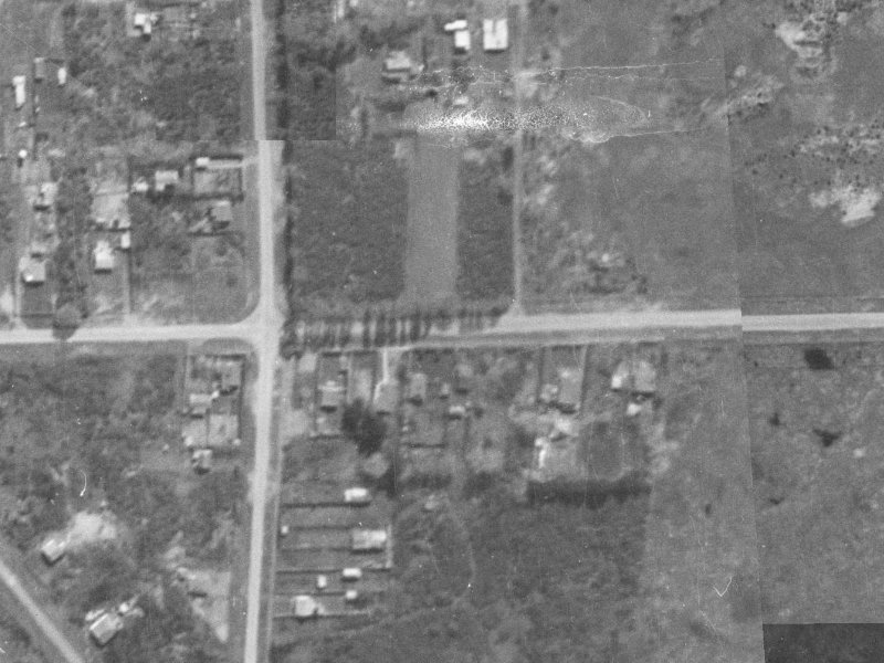 128 Beach Road from the air, 1940-1944