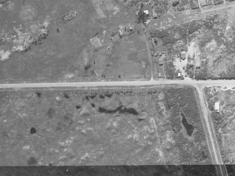 85-89 Beach Road from the air, 1940-1944